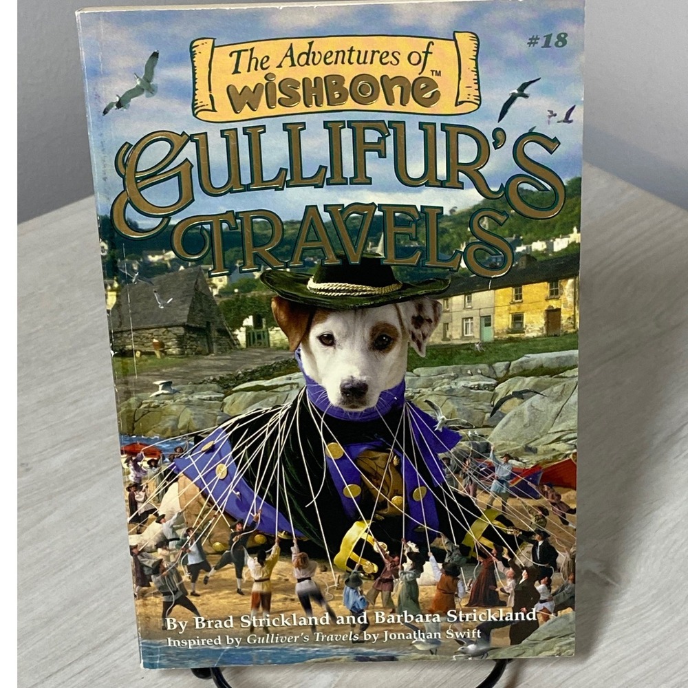 The Adventures of Wishbone 18 Gullifurs Travels Vintage 1999 PB First Print